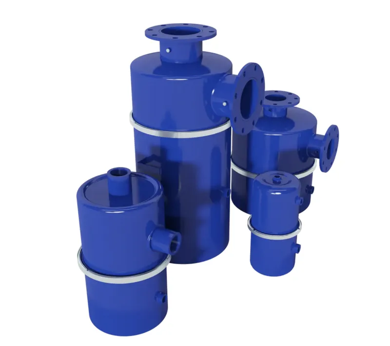 LRS Series: Right Angle Liquid Separator